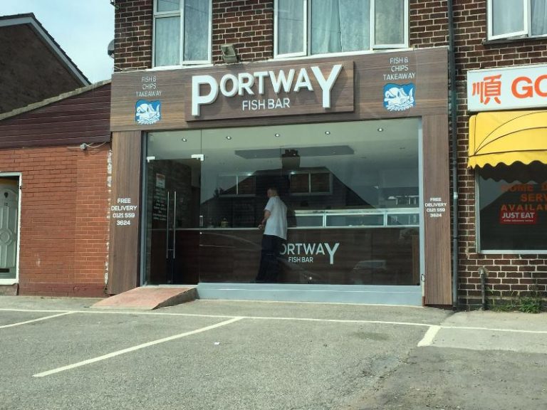 Chip Shop and Take Away OTK Shopfitters Birmingham West Midlands Shop