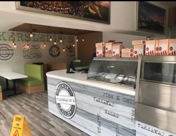 Chip Shop and Take Away - OTK Shopfitters Birmingham West Midlands Shop